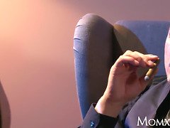 Culo, Rubia, Mamada, Madura, Madres para coger, Pov, Medias largas