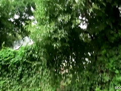 素人, お尻, フェラチオ, 顔射, ドイツ人, 公共, ティーン, オッパイの