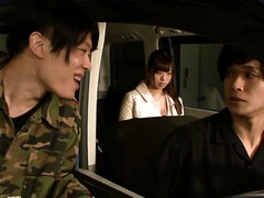 Tetas grandes, Tetona, Corrida, Estilo perrito, Grupo, Japonés, Tetas naturales, Tetas