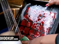 Gros cul, Sucer une bite, Éjaculation interne, Fille, Fétiche, Chatte, Rugueux, Tabou