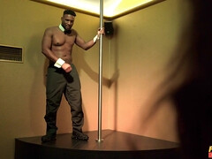 Grote mammen, Zwart, Bruinharig, Europees, Hakken, Latijnse vrouw, Rok, Trio