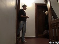 お尻, 美人, ブロンド, エロ熟女, イマラチオ, 熟年, 母, 義母