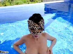 Amateur, Tetas grandes, Morena, Tetona, Mascara, Tetas naturales, Pov, Tetas
