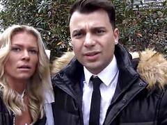 Blond, Man die toekijkt, Moeder die ik wil neuken, Gezichtspunt, Ruw, Kousen, Tiener, Vrouw