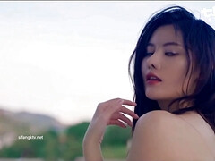 18 ans, Asiatique, Dingue, Masturbation, Softcore, Solo, Adolescente, Nénés
