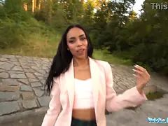 Cul, Gros cul, Tir de sperme, Hd, Fille latino, Public, Réalité, Criant