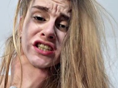 Real amateur sex with little teen Adelle Unicorn by german guy