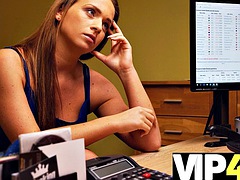 美女, ぽちゃ, ヨーロピアン, 手コキする, ハードコア, オフィス, ティーン