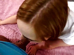 Cutie with big tits takes cum in juicy pussy