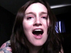 Leie, Fesselspiele, Braunhaarige, Fetisch, Selbstgemacht, Pov, Schlampe, Ehefrau