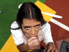 Pijpbeurt, Bruinharig, Aangekleed, Gezichtspunt