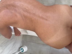 素人, アメリカ人, アナル, デカパイ, フェラチオ, クラブ, 淫乱熟女, オーガズム