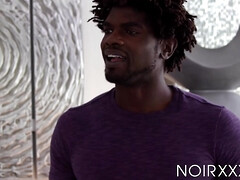 Grosser schwanz, Schwarz, Blasen, Spermaladung, Handjob, Hardcore, Interrassisch, Küssen