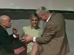 Blonde, Hard, Orgie, Public, Plan cul à trois