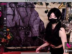 Amateur, Asiatique, Beauté, Gros seins, Nénés, Jouets