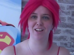 Blonde, Sucer une bite, Tir de sperme, Faciale, Mature, Pov