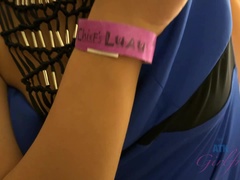 Amateur, Vestido, Novia, Latina, Lesbiana, Masturbación, Bragas, Perforación