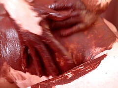 Mooie dikke vrouwen, Grote kont, Rondborstig, Erotisch, Lesbisch, Masker, Masseren, Tieten likken