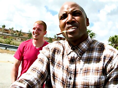 Anal, Culo grande, Negro, Mamada, Gay, Interracial, Al aire libre, Tatuaje