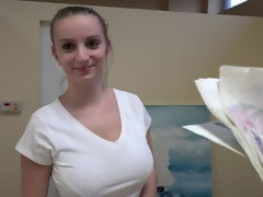 Tetas grandes, Mamada, Morena, Tetas naturales, Pezones, Pov, Afeitado, Paja con tetas