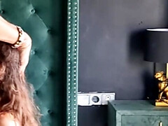 Tridimensionnel, Beauté, Gros clito, Gros seins, Européenne, Fille latino, Léchez, Chatte