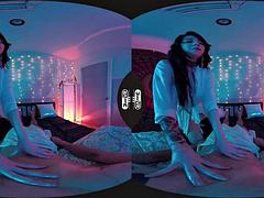 Dreidimensional, Grosse titten, Blasen, Braunhaarige, Besamung, Massage, Pov, Titten