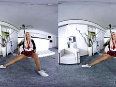 18, 3d, ブロンド, オナニー, オマンコ, 現実, 剃毛, ティーン