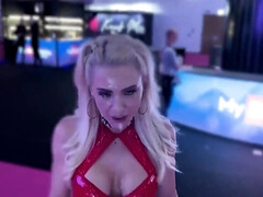 Grote lul, Blond, Rondborstig, Sperma shot, Duits, Hardcore, Moeder die ik wil neuken, Buiten