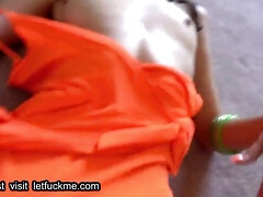 18 ans, Sucer une bite, Brunette brune, En gros plan de très près, Hard, Hd, Petite femme, Adolescente