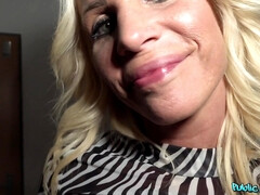 Perra, Negro, Rubia, Mamada, Maduro, Dinero, Público, Medias largas