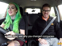 Wild Ride For Tattooed Busty Beauty 1 - Madison Phoenix