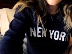 Big Tits Gives Tranny a Blowjob