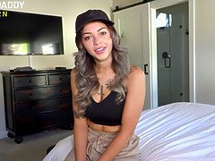 Amateur, Grosse bite, Gros seins, Blonde, Sucer une bite, Collège université, Grande, Adolescente