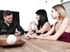 デカ尻, デカチン, フェラチオ, バック, 女 人男 人, ハードコア, オフィス