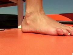 Grote mammen, Rondborstig, Geld, Natuurlijk, Buiten, Gezichtspunt, Realiteit, Tieten likken