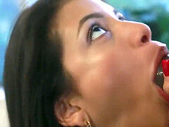 黒人, フェラチオ, 茶髪の, イく瞬間, ラティーナ, 小柄, ガリガリ, ティーン