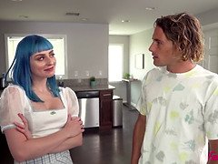 Daddy gives gold starlets - Jewelz Blu, Kit Mercer