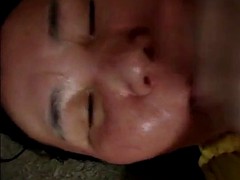 アジア人, 茶髪の, お婆さん, 淫乱熟女