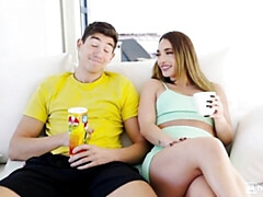 18 jahre, Grosser arsch, Grosser schwanz, Blasen, Hundestellung, Muschi, Jungendliche (18+), Titten