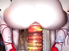 Amateur, Bizarro, Extremo, Fetiche, Hd, Solo, Chorro, Juguetes