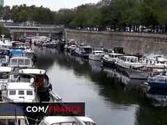 アナル, デカパイ, 茶髪の, イマラチオ, フランス人, 下着, 淫乱熟女, 剃毛