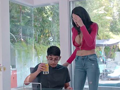Anaal, Pijpbeurt, Oudere vrouw, Sperma shot, Hardcore, Verleid