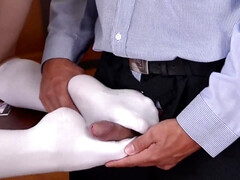 お尻, デカ尻, フェラチオ, 足フェチ, ハードコア, オマンコ, 教師, オッパイの