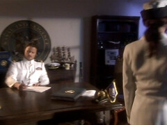 Большие сиськи, Минет, Брюнетки, Семяизвержение, Глубокая глотка, Член, Униформа, Винтаж