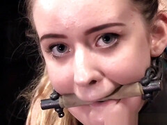 緊縛, 美人, フェラチオ, イマラチオ, チン, フェティッシュ, オーガズム, おもちゃ