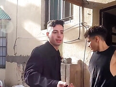 18, アメリカ人, 口内発射, イマラチオ, ゲイ, 手コキする, ラフ, スペイン人