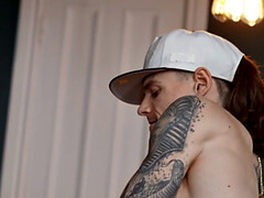 アナル, フェラチオ, ボンデージ, バック, ドレス, ゲイ, 公共, タトゥー