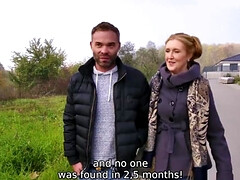 Old blonde lady wants young cock in her ancient pussy