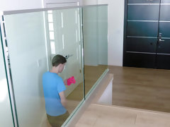 Culo, Dormitorio, Condón, Estilo perrito, Penetracion con dedos, Lamidas, Coño, Pelirrojo