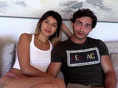 Leie, Grosser arsch, Blasen, Spermaladung, Kehlenfick, Latina, Jungendliche (18+), Eng